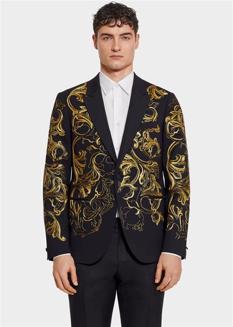 versace suit hire|Versace men's designer suits.